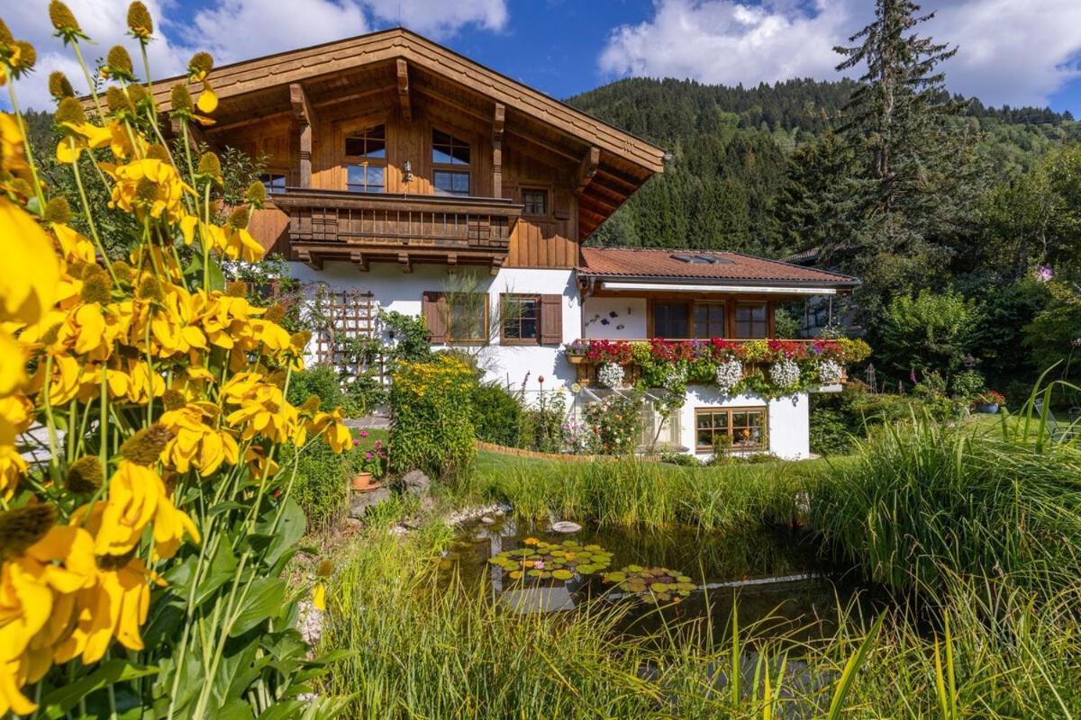Gartenwohnung Robinigg Maishofen Exterior foto